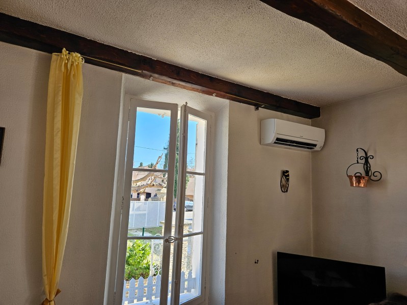 Rénovation énergétique à la Ciotat : pompe à chaleur Air/Air réversible Mitsubishi Electric.