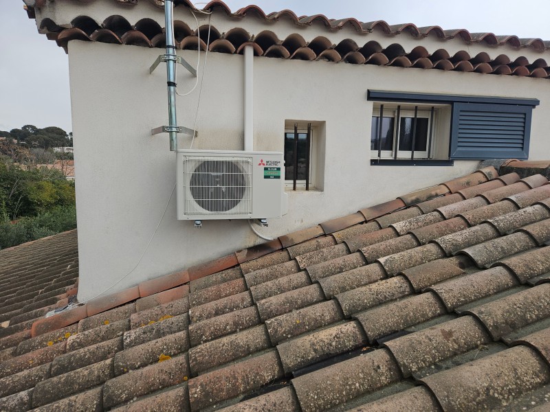 Installation de pompe à chaleur réversible pour chauffage et climatisation à Aubagne